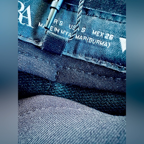 Zara Hilfiger Womens Miu Miu style Black Skirt Blue Red White Cardigan Set S M - Picture 3 of 4